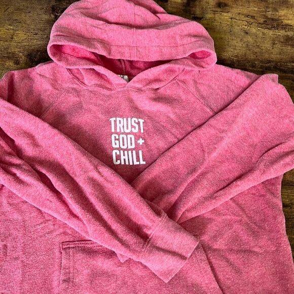 No Brand Other - Trust God and chill youth hoodie